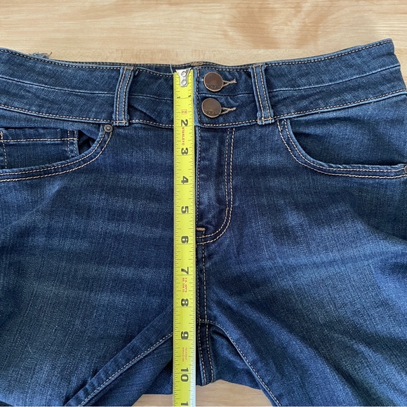 BKE Denim Stella Mid Rise Skinny Jeans Women’s Size 28R Dark Wash | READ DISC. - Picture 9 of 12